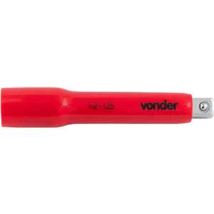 Extensão para soquete, encaixe 1/2" x 5", isolada, IEC60900, VONDER