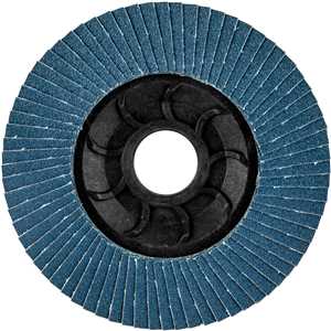 Flap-disc, disco de desbaste/acabamento, 4.1/2" - 115 mm, grão 120, NOVE54