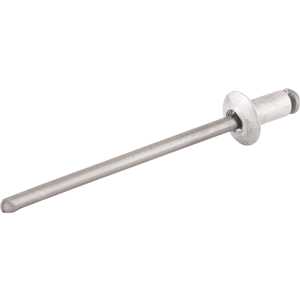Rebite de repuxo 3,2 mm x 6,0 mm, pacote com 100 peças VONDER