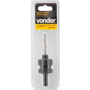 Suporte para serra copo de 32 mm a 150 mm, com broca piloto, haste de 7/16" VONDER