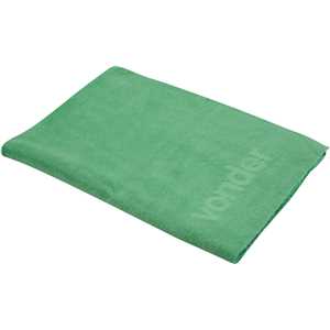 Toalha de microfibra, 40 cm x 60 cm, 400 g/m² (gsm), verde, VONDER PLUS