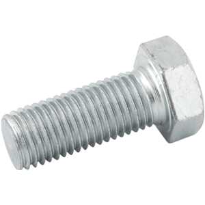 Parafuso sextavado zincado, 16 mm x 40 mm, MA, VONDER