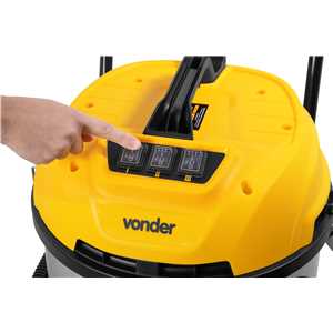 Aspirador de pó e líquidos, 3.600 W, 90 litros, 220 V~, APV 3690 VONDER