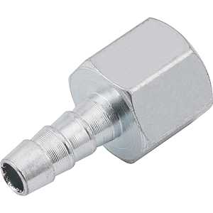 Espigão rosca fêmea de 1/4" NPT com escama de 1/4", cartela com 2 peças, VONDER