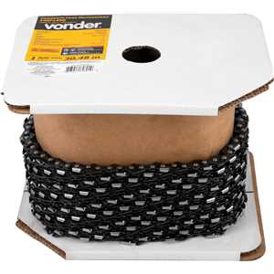Corrente para motosserra, rolo com 30,48 metros (100 pés), V38P13SQ, VONDER