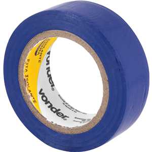 Fita isolante, 19 mm x 10 m, azul, VONDER