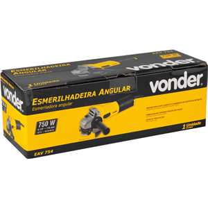 Esmerilhadeira angular 4.1/2", 750 W, 127 V~, EAV 754 VONDER