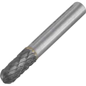 Lima rotativa abaulada, 6,0 mm x 16,0 mm, com haste 6,0 mm, VONDER