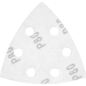 Lixa triangular com costado em pluma, grão 80, para lixadeira multifunção, VONDER
