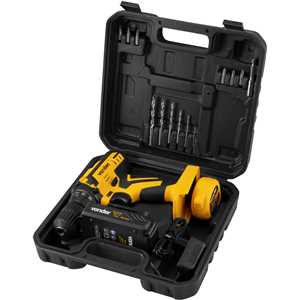 Parafusadeira/furadeira a bateria, 12 V, fonte de carregamento bivolt automática, PFV 012 VONDER.