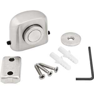 Fixador de porta FP-550, alumínio, NOVE54