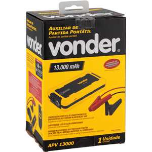 Auxiliar de partida portátil APV 13000,  VONDER