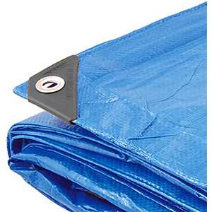Lona de polietileno azul 6 m x 3 m, VONDER
