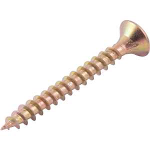 Parafuso madeira chipboard, cabeça chata, fenda cruzada/phillips, 4,0 mm x 35,0 mm, VONDER