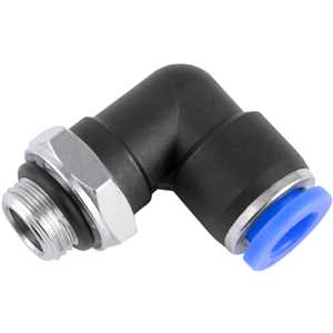 Conexão rápida, tipo cotovelo (90 graus), rosca 1/8" BSP, 8 mm, VONDER