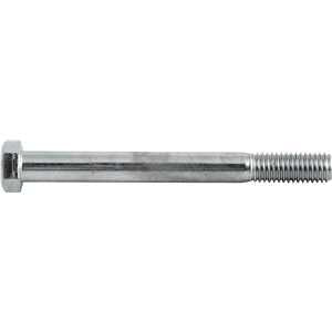 Parafuso sextavado zincado 1/2" x 5", UNC, rosca parcial, VONDER