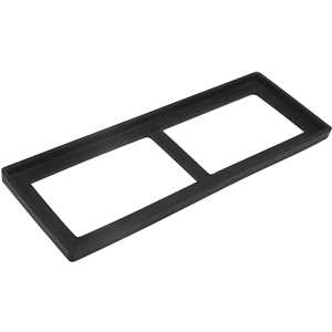 Pedra para afiar, 6", retangular, dupla face G400/G1.000 VONDER PLUS
