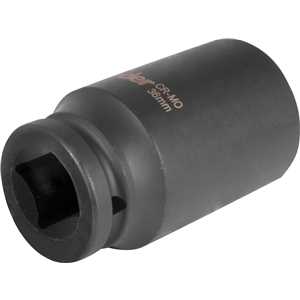 Soquete sextavado longo de impacto, 36 mm, encaixe de 3/4", VONDER
