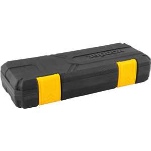 Jogo de soquetes estriados, encaixe 1/2", 8 mm a 20 mm, com 10 peças, VONDER