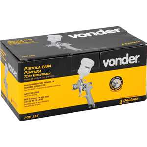 Pistola de precisão, tipo gravidade, PGV 125, VONDER