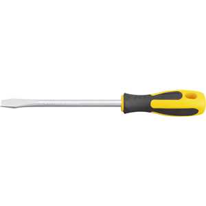 Chave de fenda 3/8" x 6", aço cromo vanádio, cabo emborrachado, VONDER PLUS