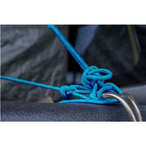 Corda caminhoneiro trançada, 8 mm x 228 m, azul, VONDER