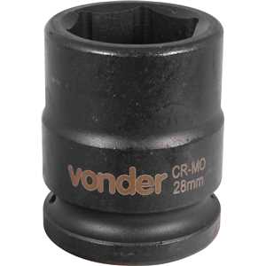 Soquete sextavado de impacto, encaixe de 3/4" x 28,0 mm, VONDER