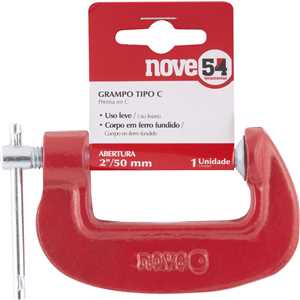 Grampo sargento (tipo C), 2", NOVE54