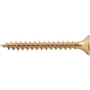 Parafuso madeira chipboard, cabeça chata, fenda cruzada/phillips, 4,0 mm x 35,0 mm, VONDER