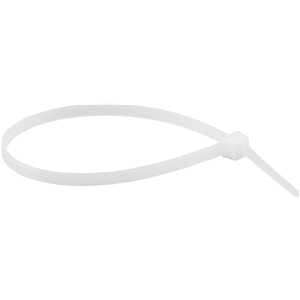 Abraçadeira de nylon, branca, 200 mm x 3,6 mm, com 20 peças, VONDER
