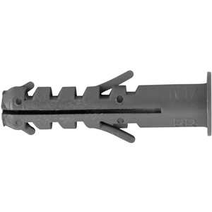 Bucha de plástico para fixação 12 mm, com anel, 150 peças, VA-12, VONDER