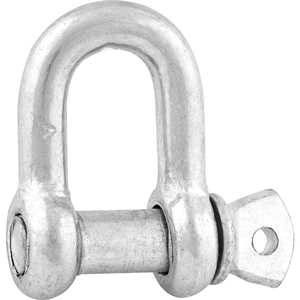 Manilha reta para cabo de aço, 5/8", VONDER