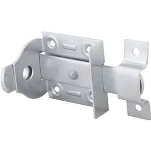 Fecho chato com porta-cadeado 2" - 50,8 mm, zincado, encartelado, VONDER