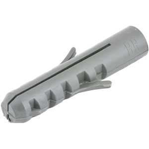 Bucha de plástico para fixação 10 mm, 250 peças, F-10, VONDER