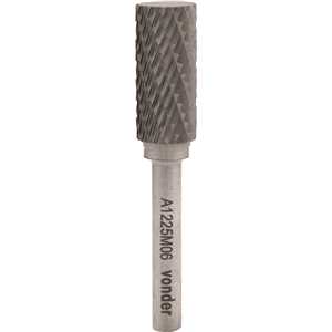 Lima rotativa cilíndrica, 12,0 mm x 25,0 mm, com haste 6,0 mm, VONDER