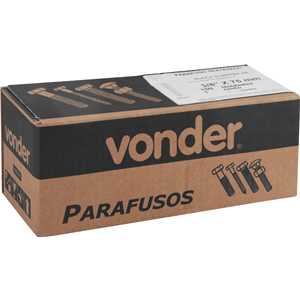 Parafuso sextavado rosca soberba 3/8" x 75 mm, VONDER