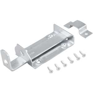 Fecho chato com porta-cadeado 3" - 76,2 mm, zincado, encartelado, VONDER