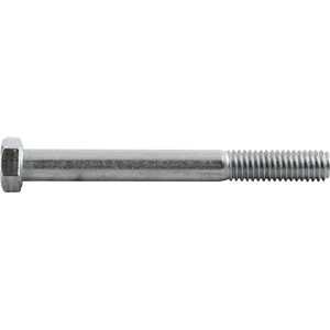 Parafuso sextavado zincado 3/8" x 3.1/2", UNC, rosca parcial, VONDER