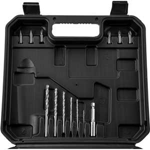 Parafusadeira/furadeira de impacto a bateria, 12 V, fonte de carregamento bivolt automática, PFV 120I VONDER