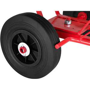 Carrinho plataforma de compensado, 250 kgf, desmontado, NOVE54