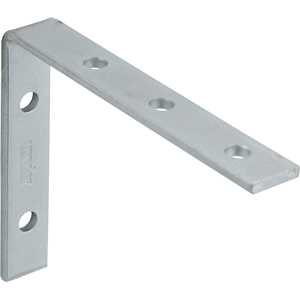 Cantoneira para cortina, 6 cm x 8 cm, zincada, VONDER