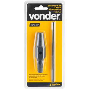 Extrator de tubo/cano quebrado, 1/2" e 3/4", VONDER