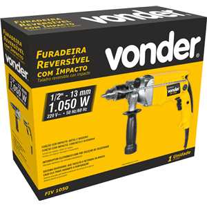 Furadeira de impacto 1/2", 1.050 W, 220 V~, FIV 1050 VONDER