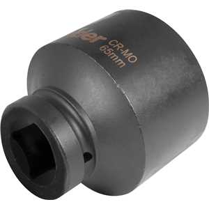 Soquete sextavado de impacto, encaixe de 1" x 65,0 mm, VONDER