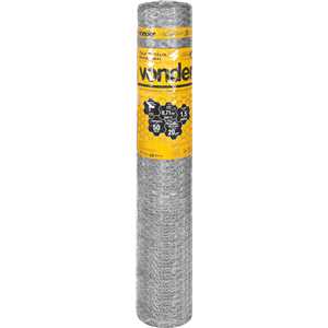 Tela metálica hexagonal, pinteiro, malha 1", 22 BWG x 1,5 m, com 50 m,  VONDER