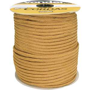 Corda caminhoneiro trançada, 8 mm x 228 m, ouro, VONDER