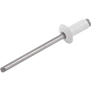 Rebite de repuxo 3,2 mm x 16,0 mm, branco, 316, caixa com 1.000 peças VONDER