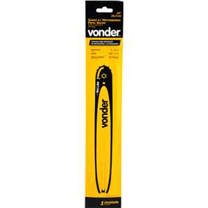 Sabre para motosserra 10'' - 25,4 cm, perfil baixo, VONDER