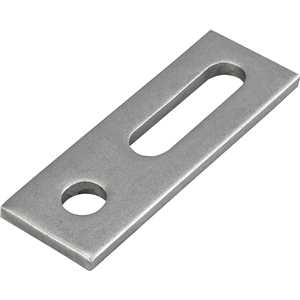 Suporte reto para haste M10 para painéis solares, VONDER