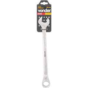Chave combinada 20 mm, aço cromo vanádio, encartelada, 3937200000, VONDER